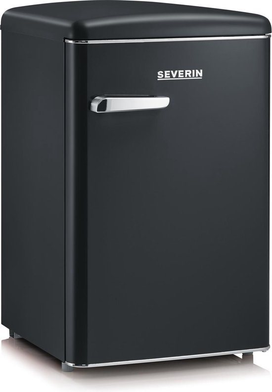 Severin RKS 8832 Tafelmodel Retro koelkast mat zwart