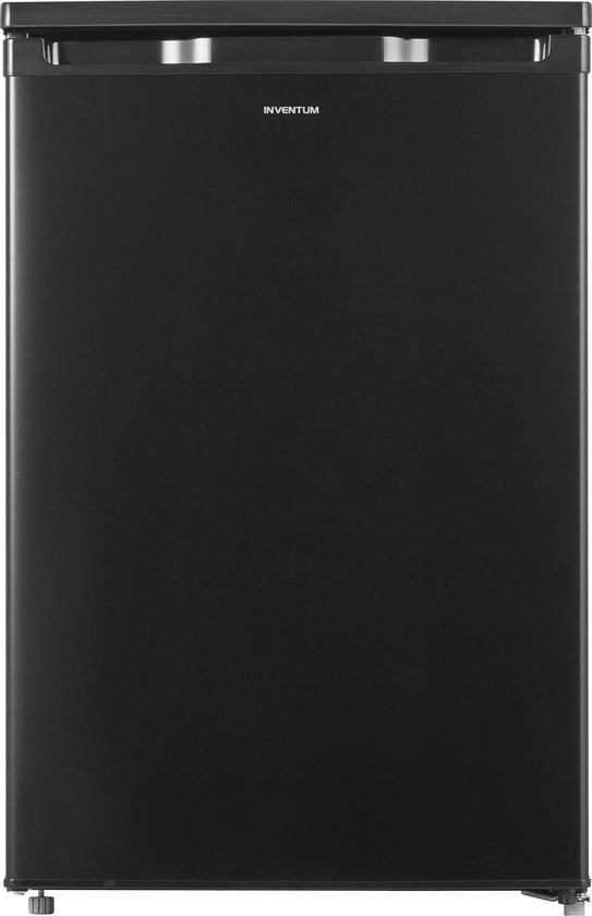 Inventum KK550B tafelmodel koelkast energiezuinig - 131 liter - Zonder vriesvak - 55 cm breed - Superkoelen - Led-verlichting - Energielabel D - Vrijstaand - Zwart