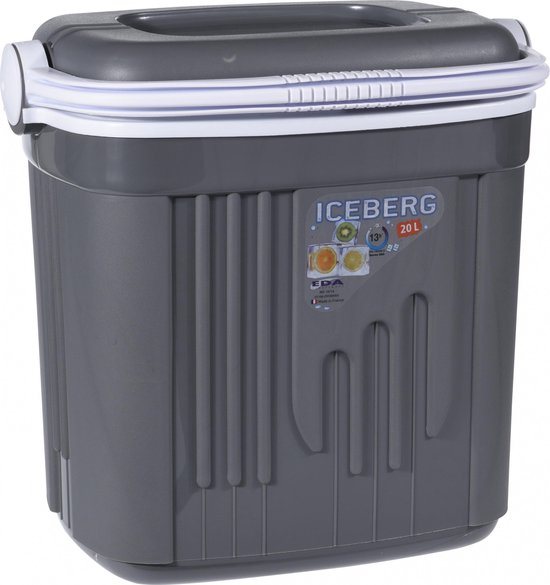 ICEBERG Eda Koelbox - 20 liter - grijs - sterk isolerend