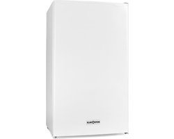 Klarstein 90L1-Wh Koelkast - Volume: 91 Liter - Met ijsblokjesvak - 2 Legplateaulades - 3 Deurvakken - 41 dB - Wit