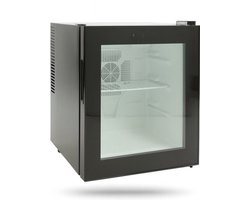 Livista Mini Koelkast - Thermo-elektrisch - 42 Liter - glazen deur - Zwart