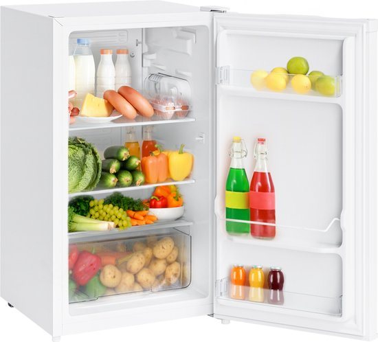 KitchenBrothers Koelkast - 88L - Tafelmodel - IJskast - Frigo - Vrijstaand - Wit