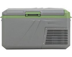 Steamy-E Single Zone Elektrische Compressor Koelbox - Single Zone - 28 liter - 12V en 230V - voor auto en camping - Grijs