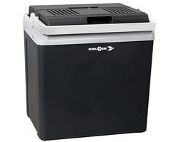 Brunner Polarys Travel 25 - Thermo-elektrische Koelbox 25L - 12V & 230V - Voor 1,5L & 2L Flessen - Lichtgewicht & Compact - Ideaal voor Auto & Camping