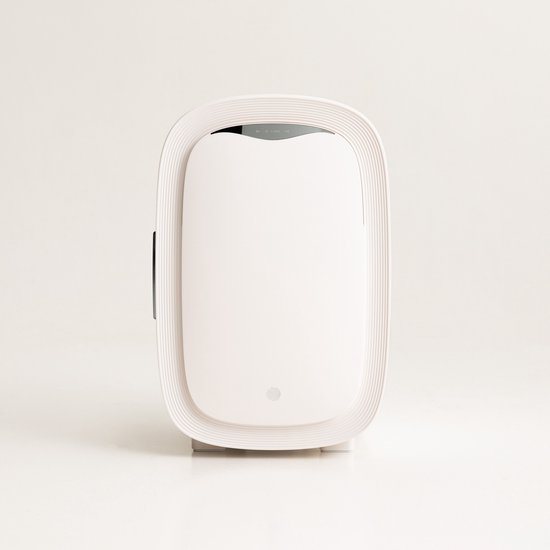 Knikker® 12L Skincare Fridge – Mini Koelkast voor Make-up en Drankjes – Condensvrije Koeling – 10°C – Wit – Inclusief Ice Globe